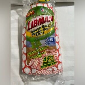 Heavy Duty Wonder Mop Refill Microfiber Head Material 45% Larger NEW